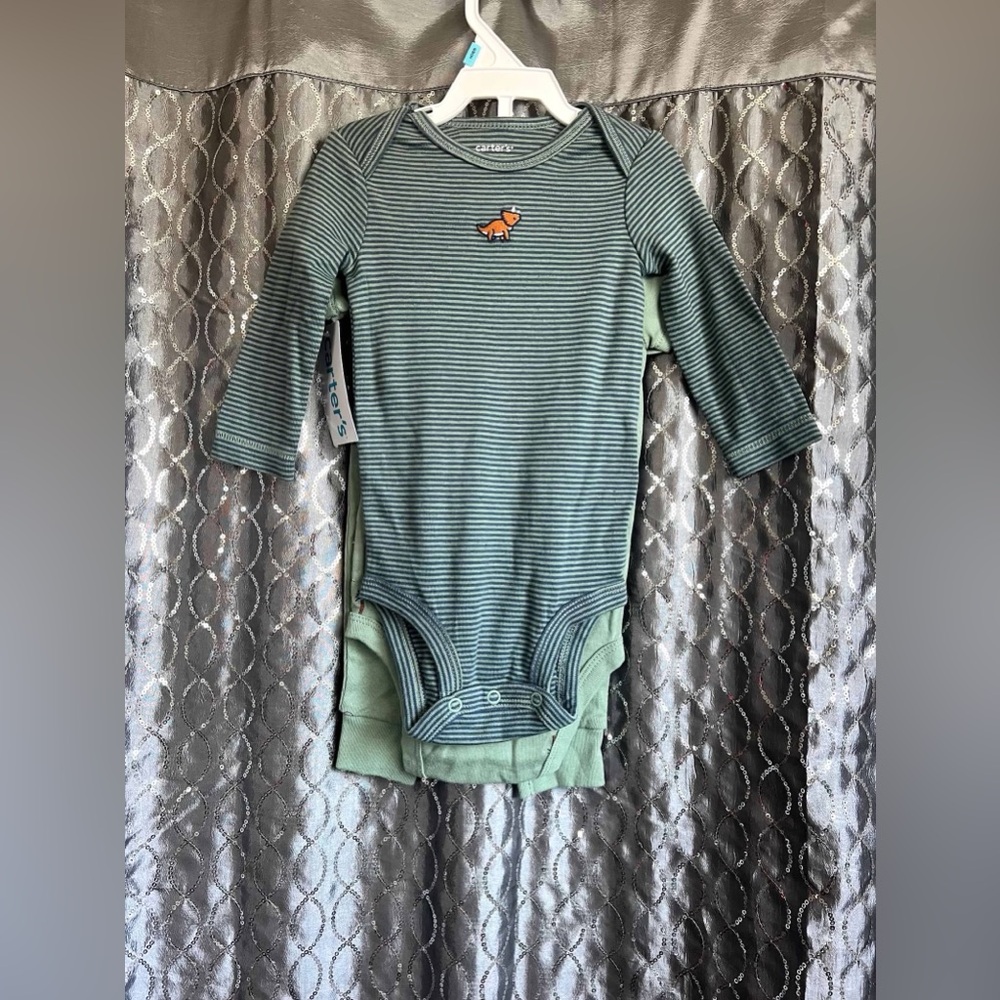 NWT Carter’s Baby 3 Piece Dinosaur Set 6 Months